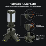 BougeRV Camping Light, Telescopic Rechargeable Camping Lantern, 13400mAh Rotatable Electric Outdoor Lamp, IPX5 Waterproof, Portable Light for Camping, Hiking, Power Outage, Adventure, Emergency Use