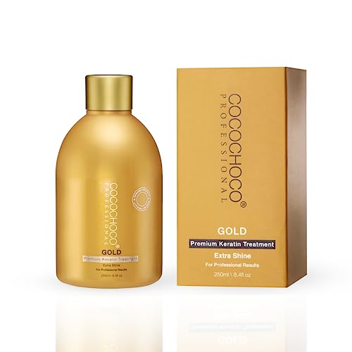 Cocochoco Professional Gold Premium Keratin Hair Treatment, 250 ml