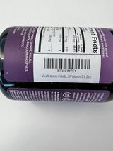 Viva Naturals Elderberry with Vitamin C and Zinc (120 Capsules) - 1000mg Sambucus Elderberry Immune Support Supplement, Black Elderberry Capsules for Adults, Elderberry Vitamins - 2 Months Supply