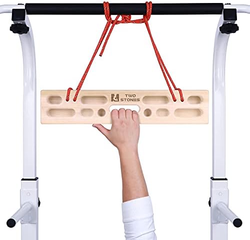 Two Stones Portable Hangboard | Rock Climbing Hangboard | Hang Board for Climbing | Rock Climbing Gifts for Rock Climbers for Climbers | Bouldering Gifts