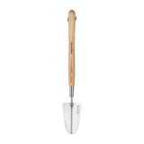 Berry&Bird Stainless Steel Gardening Trowel, 23.43in Ash Wooden Long Handle