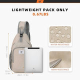 SKYSPER Sling Bag RFID Crossbody Sling Backpack Cross Body Shoulder Bag Travel Hiking Daypack for Women Men