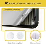 fowong Reflective Bubble Insulation Sheet, Double Side Window Insulation for Summer Heat, 48" x 10 Ft Aluminum Foil Bubble Shield, Sun Reflector for Window, RV, Garage Door, Roof