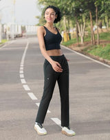 Pioneer Camp Women's Hiking Pants UPF 50+ Elastic Waist Drawstring Ultra-Stretch Lightweight Outdoor Cargo Pants for Travel