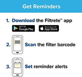 Filtrete 16x25x1 AC Furnace Air Filter, MERV 13, MPR 2200, Elite Allergen, Bacteria & Virus Filter, 3-Month Pleated 1-Inch Electrostatic Air Cleaning Filter, 6-Pack (Actual Size 15.69x24.69x0.78 in)