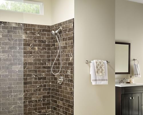 Moen 26100EPSRN Engage Magnetix Eco-Performance Six-Function Detachable Handheld Shower Head with Magnetic Docking System and 60-Inch Hose, Showerhead, Spot Resist Brushed Nickel