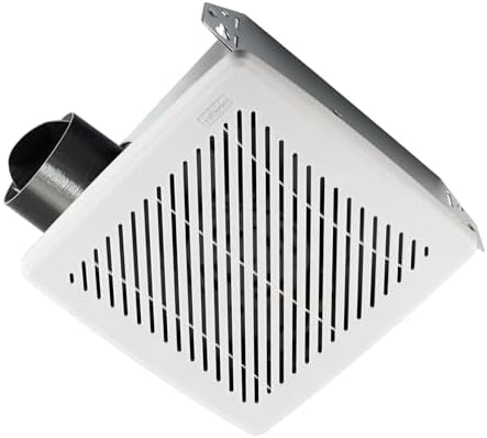 Broan-NuTone® Economy 50 CFM Louvered Grille, Energy Star Fan, 2.0 Sones