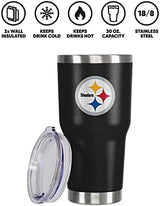 FOCO NFL unisex NFL Team Logo 30oz Insulated Stainless Steel Travel Mug Tumbler