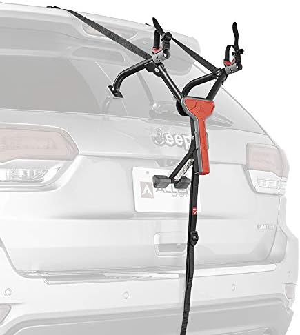 Allen Sports Ultra Compact Folding 1-Bike Trunk Mount Rack, Model MT1-B, Gray powder coated