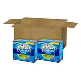 Tampax Pearl Tampons Super Absorbency,With Leakguard Braid, Unscented, 50 Count x 2 Packs (100 Count total) (Packaging May Vary)
