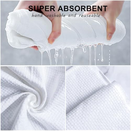 Disposable Bath Towels 5 PCS Large Portable Bath Towels for Travel,55 x 27.5 inch Soft Big Body Towel,Washcloth for Hiking Camping Hotel Bathroom, Individually Packed