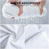 Disposable Bath Towels 5 PCS Large Portable Bath Towels for Travel,55 x 27.5 inch Soft Big Body Towel,Washcloth for Hiking Camping Hotel Bathroom, Individually Packed