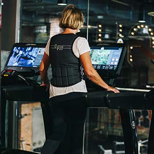 HYPERWEAR Hyper Vest FIT Weighted Vest for Women, (Medium 10 lbs), Comfortable, Breathable, & Adjustable for Walking, Running, Strength Training & Bone Health