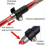 Aluminum Collapsible Ultralight Travel Trekking Hiking Pole for Men and Women