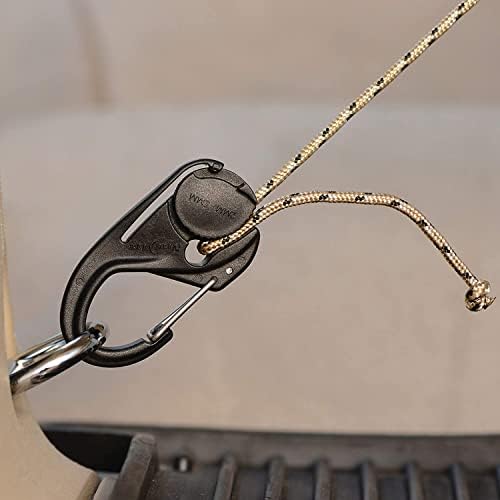 Nite Ize CamJam Cord Tightener with 8 Foot Rope - 6 Count (3 Pack)