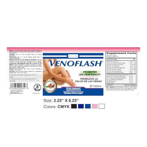 VenoFlash Regular - Leg Vein Health Supplement