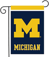 University of Michigan NCAA Licensed Garden Flag - 18" x 12.5" Yard Flag - Wolverines UofM Flag