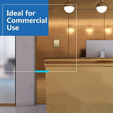 LIDER Toggle Light Switch Metal Wall Plate, Stainless Steel Switch Cover, Corrosion Resistant, Mid-Size 1-Gang 4.88" x 3.11", 201 Stainless Steel, LMWP-11M-BB, Brushed Brass