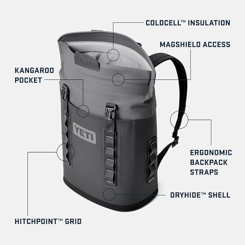 YETI Hopper M Series Backpack Soft Sided Coolers with MagShield Access