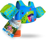 Toddler Swim Vest for 1-3-5,6,7,8,9 Years Old, Puddle Pool Floats Kids Jumper 20-30-50-60-70 Pounds, Swimming Arm Floaties with Shoulder Harness Arm Wings for Swimmies, Toddlers, Boys, Girls