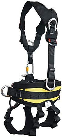 SOB Full Body Climbing Harness Can Be Inverted Thicken Widen Protect Waist Safety Harness Tree Work Rock Climbing Mountaineering Rescuing Work at Height