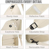 Crossbody Bags for Women Men Trendy Sling Bag Bakpack Casual Chest Bag with Convertible Shoulder Strap