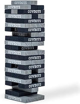NFL Pro Football Tabletop Stackers Block Game by Wild Sports - Perfect Gift for NFL Football Fan, Dorm Game, Rec Room, Tailgate