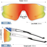DUCO Kids Sunglasses Youth Baseball Sun Glasses Lightweight TR90 Frame UV400 Sports Cycling Shades for Boys Girls DK268