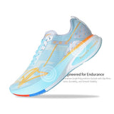 RUNNER MANNER Carbon Plate Running Shoes for Men – Cushioned, Lightweight, Breathable, Non-Slip Road Sneakers (US Size 7.5-11.5)