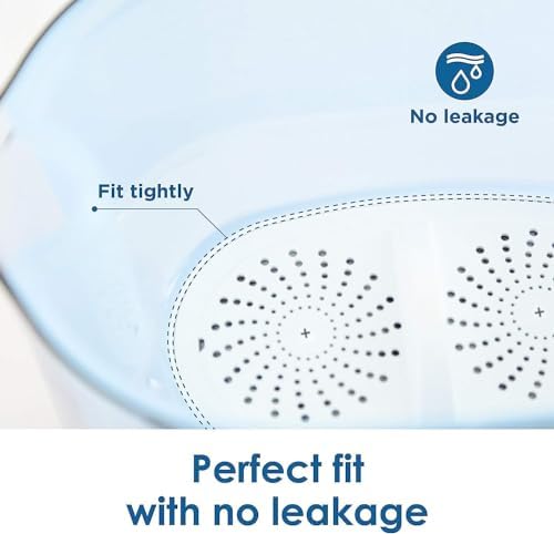 [Original] Waterdrop Replacement Filters for All Waterdrop Pitcher Filtration System, Reduces PFAS, PFOA/PFOS, Chlorine, Last Up to 3 Months or 200 Gallons, 2 Packs，WD-PF-01A Plus, NSF Certified