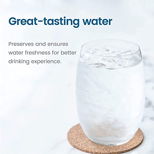 [Original] Waterdrop WD-PF-01A Plus NSF Certified Replacement Filters for All Waterdrop Pitcher and Dispenser Filtration System, Reduces PFAS, PFOA/PFOS, Last Up to 2 Months or 200 Gallons (1 Pack)