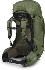Osprey Atmos AG 65L Men's Backpacking Backpack, Mythical Green, S/M