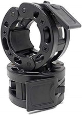 Clout Fitness Olympic Barbell Clamps Collars Quick Release Pair of Locking Weight Clips Fit 2 Inch Barbell for Weightlifting