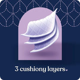 Quilted Northern Ultra Plush Toilet Paper, 24 Mega Rolls = 96 Regular Rolls, 3X Thicker*, 3 Ply Soft Toilet Tissue