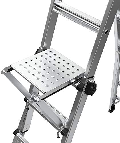 Little Giant Ladder Systems, Work Platform, Ladder Accessory, Aluminum, 375 lbs weight rating, (10104)