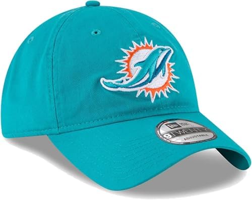 New Era NFL Core Classic 9TWENTY Team Color Adjustable Hat Cap One Size Fits All