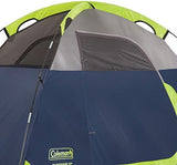 Coleman Sundome Camping Tent with Rainfly, 2/3/4/6 Person Tent Sets Up in 10 Mins, Weatherproof Shelter for Camping, Festivals, Backyard, Sleepovers, & More
