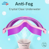 Seago Swim Goggles 2 Pack Anti-Fog Anti-UV Wide View Swimming Goggles for Kids 3-15