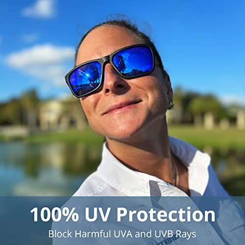 KastKing FlatRock Polarized Sport Sunglasses for Men and Women, Ideal for Driving Fishing Cycling Running, UV Protection