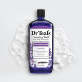 Dr Teal's Foaming Bath with Pure Epsom Salt, Lavender & Eucalyptus, 34 fl oz (Pack of 2)