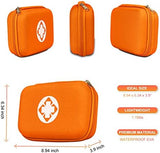Car-Home Survival First-Aid Kit Emergency-Kit - Orange 273Piece Equipment Travel Supplies First Aid Set Home Essentials Camping Hiking YIDERBO