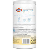 Clorox Free & Clear Compostable Cleaning Wipes, Light Lemon Scent, 75 Count, Pack of 3 (Pack May Vary)