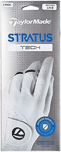 TaylorMade Men's Stratus Tech Golf Glove (Pack of 2)