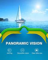 ZIONOR Kids Swim Goggles, G1 MINI UV Protection Anti-Fog Polarized Swimming Goggles for Age 6-14