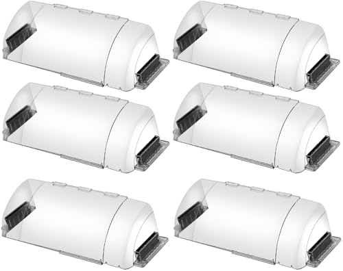 6 Pack Magnetic Air Vent Deflector, Adjustable Length