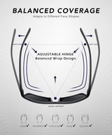 Polarized Sunglasses Men, Mens Sunglasses Polarized UV protection Lightweight Sun Glasses for Driving Fishing Golf