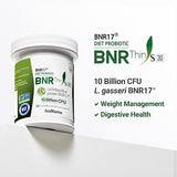 AceBiome BNRThin S30, Lactobacillus Gasseri BNR17, 10 Billion CFU Guaranteed, 30Capsules
