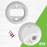 First Alert SMICO110, 10-Year Battery Combination Smoke & Carbon Monoxide Alarm, 1-Pack
