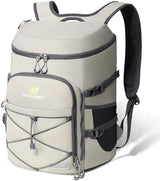 N NEVO RHINO Insulated Backpack Cooler - 36/54 Can Capacity, Waterproof Leak-Proof Lightweight Multi-Functional & Spacious， Ideal for Camping, Travel, Beach, Picnics， Lunch & Day Trips
