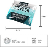 Arctic Zone Titan Deep Freeze Ice Pack- (2 Pack) 600 Gram High Performance Ice Pack - Long-Lasting, Puncture-Resistant Cold Pack Filled with Non-Toxic Gel…